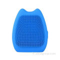 Clean à brosse à lavage en silicone mignon